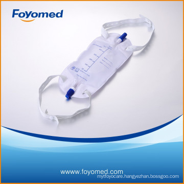 2014 Hot-sale 2000ml Luxury Urinary Drainage Bag with CE,ISO Certification